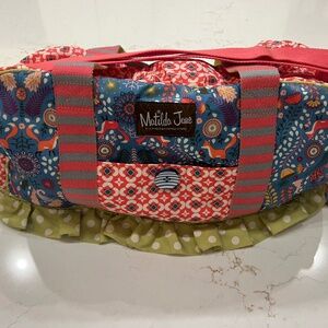 Matilda Jane NWOT ruffle duffle bag, overnight bag